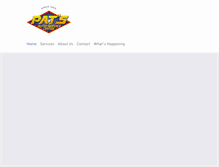 Tablet Screenshot of patsautoservicecenter.com